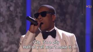 Alicia Keys & Jay Z - Empire state of mind *LIVE* with lyrics [2009]