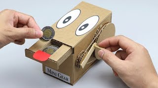 Wow! Amazing DIY Personal Bank Saving Coin from Cardboard