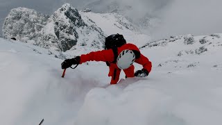 Zimowe wejście na Alpspitze 2628m.n.p.m