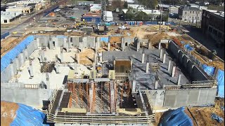 Smith County Courthouse Construction Time Lapse Video July 2024 - April 2025