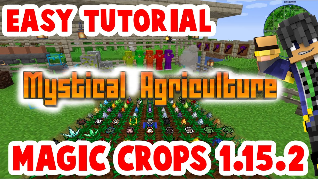 Easy Guide To Mystical Agriculture In 1.15.2 : Modded Minecraft In 2020 ...