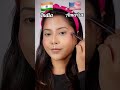 🇮🇳Indian Vs 🇺🇸American Makeup Look😍 | #shorts | SUGAR⁩ Cosmetics