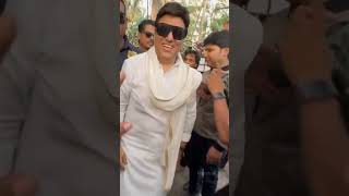 Govinda Spotted at his Juhu house on the occasion of his birthday