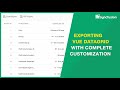 Exporting Vue DataGrid with Complete Customization