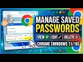 How to View, Edit, and Delete Saved Passwords on Chrome on Windows 11 or 10 | GearUpWindows Tutorial