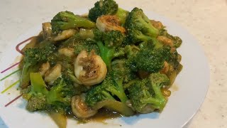 Shrimp And  Broccoli in Garlic Sauce | Easy & Quick Recipe