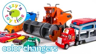 Cars  | Hot Wheels and Disney Pixar Cars Color Changers! Toy Cars