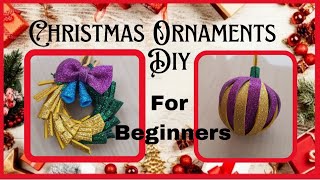 Christmas ornaments diy|Christmas decoration ideas|#christmasornaments #christmasdecor #christmasdiy