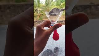 balloon and bankingsoda vs vinager simple experiment😱 ||for kids Easy experiment  #shorts #M4 tech