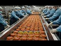 Mass production of Various Korian kimachi  Food Factory