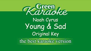 Download Noah Cyrus - Young & Sad (Karaoke) mp3