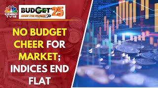 Market Ends With Minor Cuts Amid Volatility Tracking Budget Proposals | Union Budget 2025