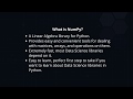 What is NumPy? - Python for Data Science and Machine Learning - Free Course