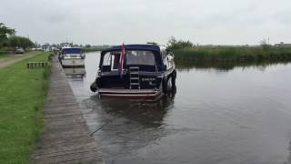 Manoeuvreren afvaren met een loeflijn ( Bootmeester)