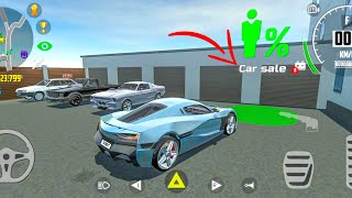 Car Simulator 2 - Selling my Rimac C-Two - Car Sell - Car Games Android Gameplay