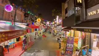 Deepavali Shopping at Little India, Penang, Malaysia | Drone View