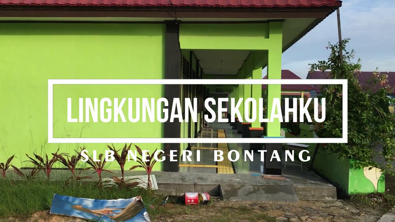 Sekolah Luar Biasa !! SLB Negeri Bontang, Lingkungan Sekolah Yang Hijau ...