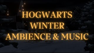 Harry Potter | Cozy  Winter Night at Hogwarts : Ambience \u0026 Music