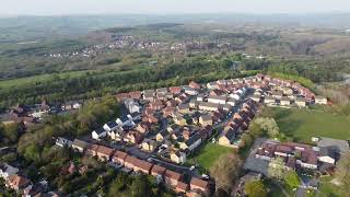 Penllergaer village from above