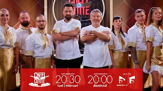 Cum arată echipele cu care chefii merg mai departe în competiție