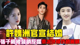 許魏洲竟然結婚了，對象是女還是男啊？剛磕上他和景甜就be了