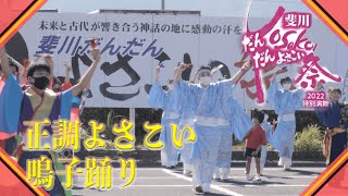 正調よさこい鳴子踊り【斐川だんだんよさこい祭】