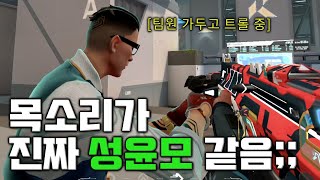 3라운드만에 서렌치자는 체임버.. 목소리랑 하는 짓은 과학인가.. | Valorant