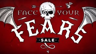 Face Your Fears! Halloween Sale Starts October 26th