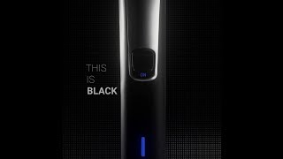 USTRAA Black - Lithium Powered Beard Trimmer