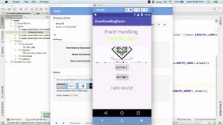 Android - Event Handling