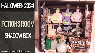 HALLOWEEN 2024- POTIONS ROOM SHADOW BOX