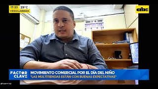 Movimiento comercial por el Día del Niño