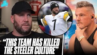 Ben Roethelisberger Says This Steelers Team Has Killed The Steelers Culture | Pat McAfee Reacts