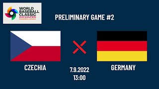 WBCQ 2022 preliminary game - Czechia vs. Germany (#2)