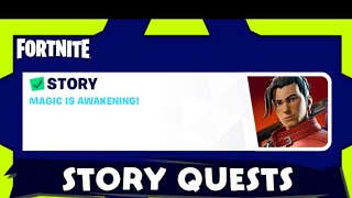 Fortnite chapter 6 season 1 storyline quests, P2 Jade & the mask