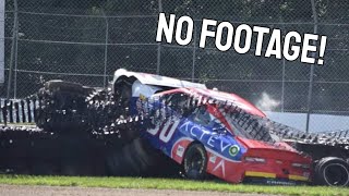 NASCAR Crashes Not Caught on Camera
