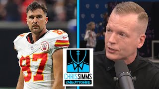 Chiefs' Travis Kelce a 'top three' TE of all time | Chris Simms Unbuttoned | NFL on NBC