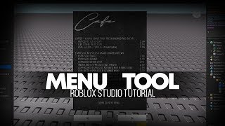 Roblox How To Make A Menu Gui Tool - roblox studio gui open close tutorial customizing a menu and