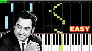 Pal Pal Dil Ke Paas Piano Tutorial | Easy & Slow | Kishore Kumar | PianoForAll