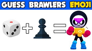 Guess the Character by Emoji and VOICE Before It's Time OUT! Brawl Stars Kenji, Meeple, Ollie, Edgar