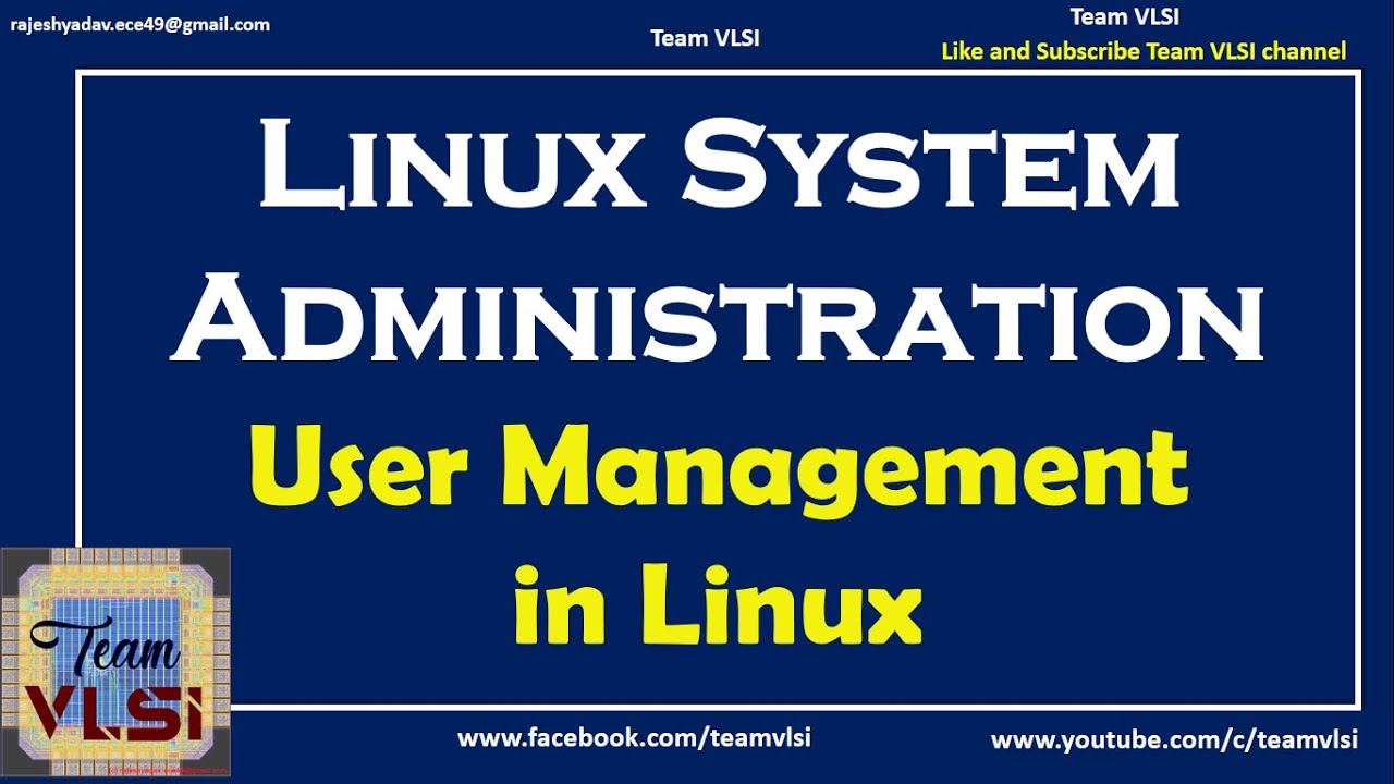 User Management In Linux | Linux System Administration | Part-1 - YouTube