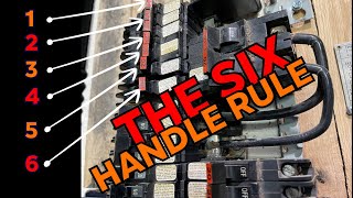 SIX THROWS OF A HANDLE?!?! Are Split Bus Electrical Panels Still Legal?