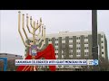 Hanukkah celebrated with giant menorah in GR