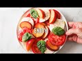 how to make peach caprese with recipe u0026 directions