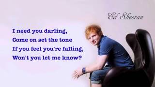 Ed Sheeran - Sing (Lyrics Video)