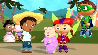 Juan Bobo and the Pig | Super WHY! | Cartoons For Kids