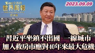 【精選】習近平坐鎮不出國 應對40年來最大危機 一線城市加入救房市【金臨天下X TVBS文茜的世界周報】@tvbsmoney