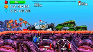 hill climb racing - carantula on junkyard | android iOS gameplay  #450 Mrmai Gaming