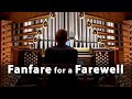 'Fanfare for a Farewell' with real horizontal Trumpets! - Paul Fey