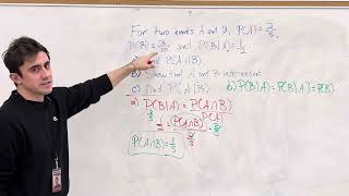 IB Math 11 - Conditional Probability example
